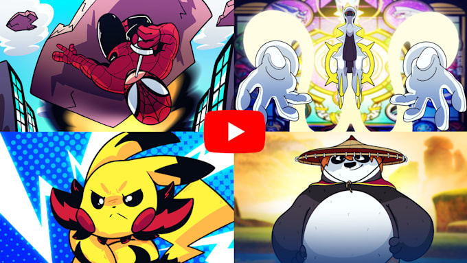 draw an illustrated youtube thumbnail for you