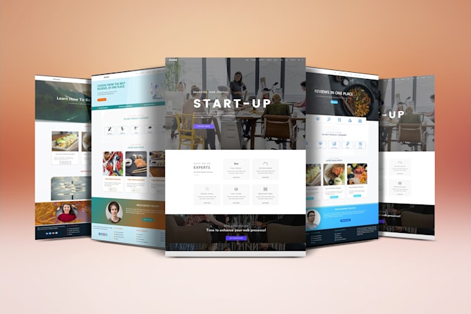 design website blog shopify and ecommerce stores