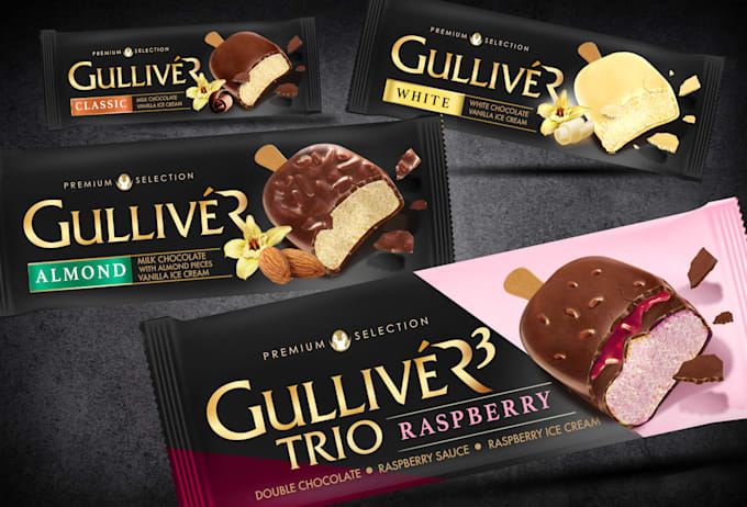 design ice cream and sorbet packaging