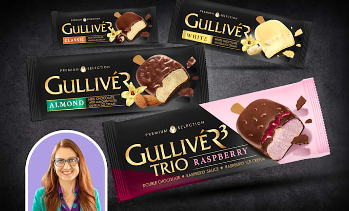 create ice cream packaging