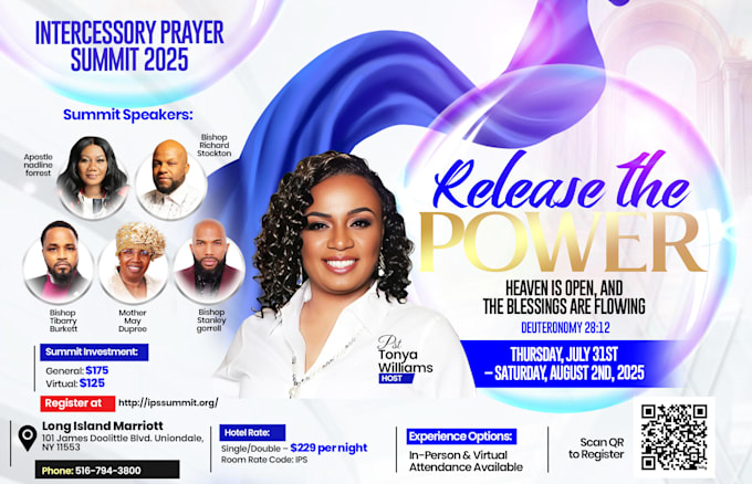 do a stunning church, event flyer design or postcard design