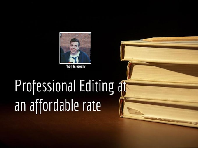 edit and proofread your academic, creative or technical work