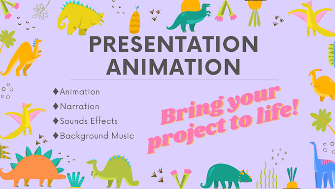 animate your presentation into an amazing video