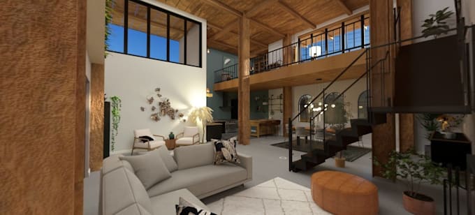 design and make realistic 3d renderings of your interior space
