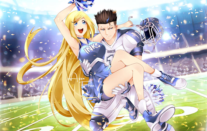 draw you in anime style