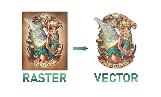 do vector tracing, vectorize image, convert logo to vector