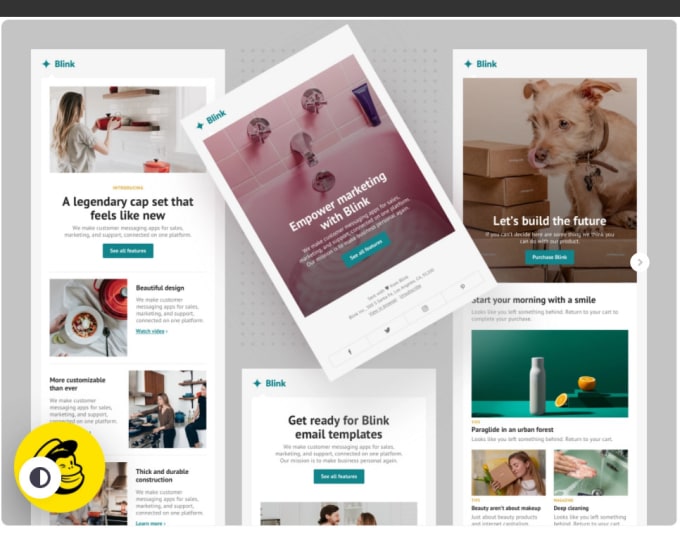 create email html css