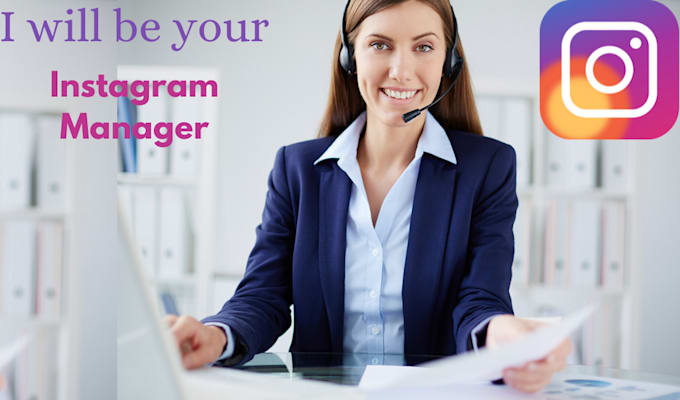 be your instagram manager and content creator