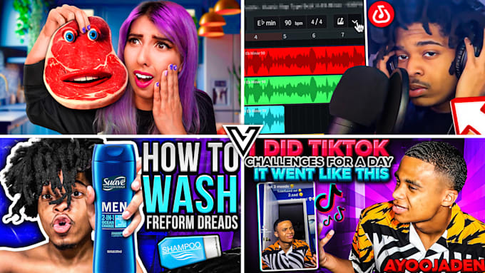 deliver a professional vlog or irl thumbnail