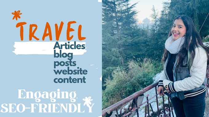 write travel blogs and articles