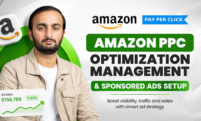 do amazon PPC optimization, amazon PPC management, and setup amazon sponsor ads