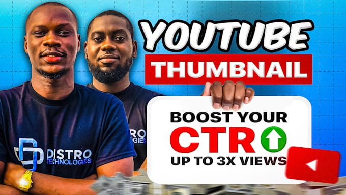 design the best youtube thumbnails design