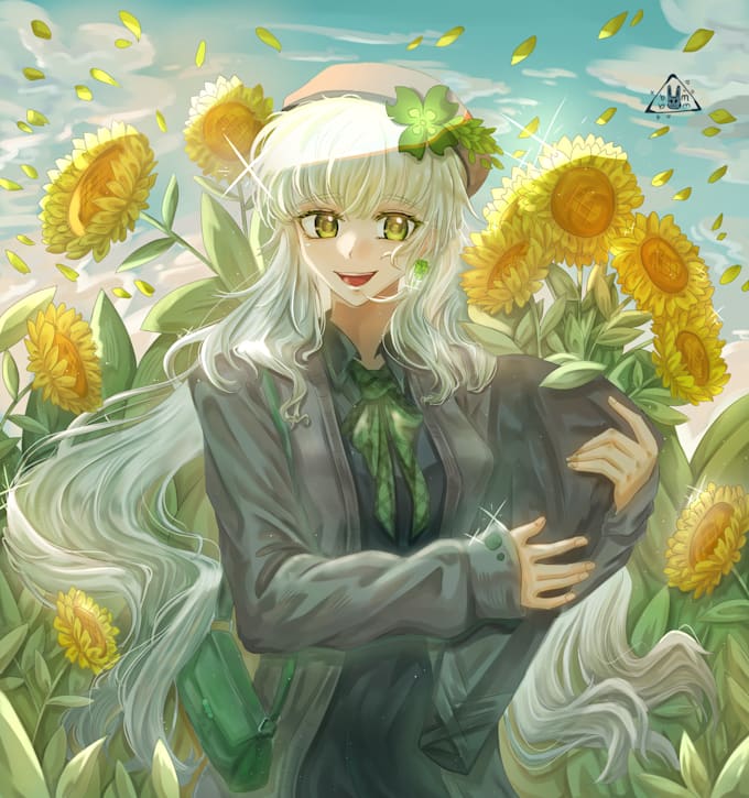 draw illustrations with anime style for you