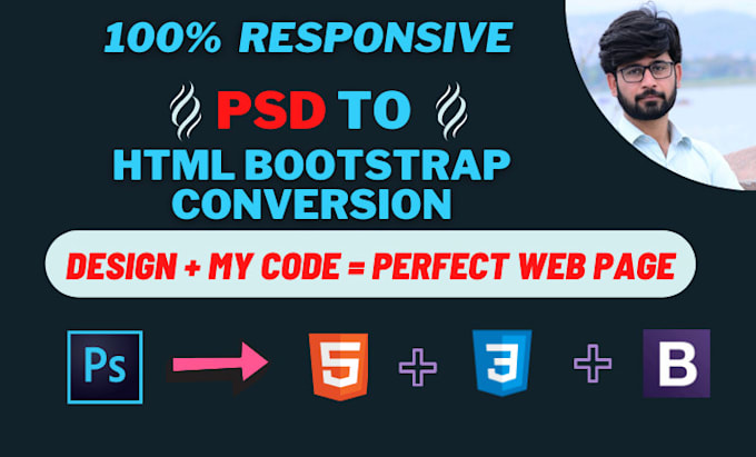 Design a clean and responsive website from psd file by Wm_brightweb ...