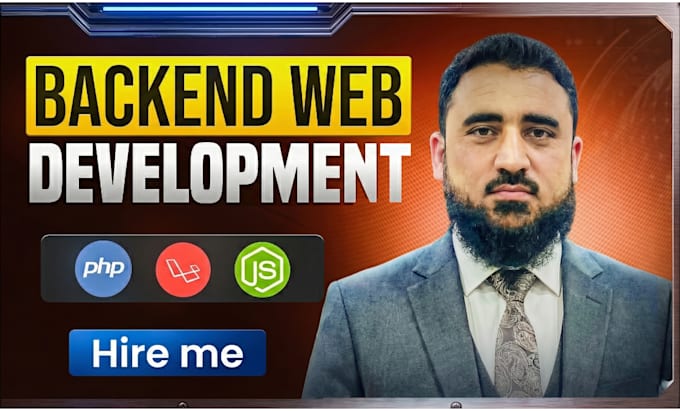 do full stack website development in php laravel, nodejs, javascript and django