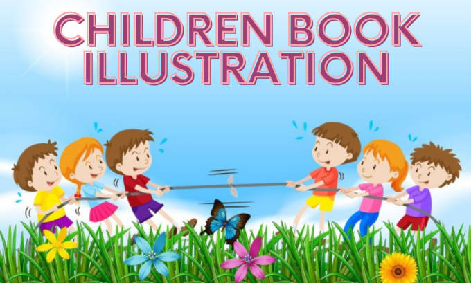 Create illustraion, kids story, kids stories, children stories ...