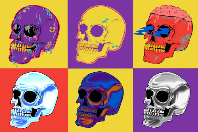 create 10k character nft art collection with traits