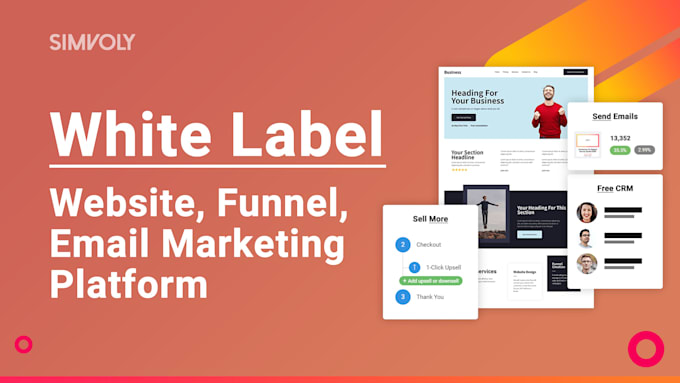 build white label platform and website templates