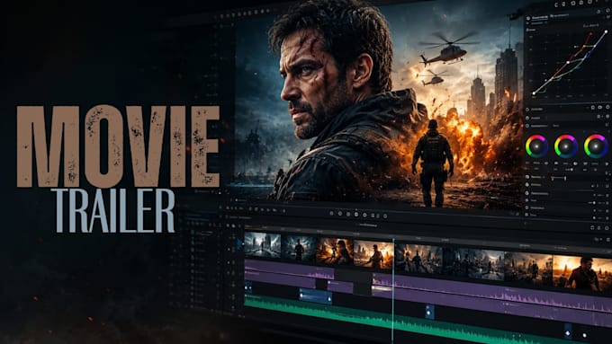 create an epic cinematic teaser and movie trailer