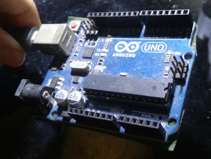 Develop your electronics project involving an arduino uno by ...