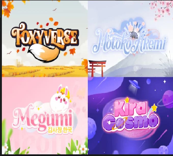 cute twitch logo for ytuber, streamer, nft game or page
