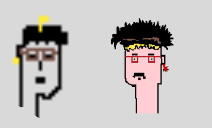 Create crypto punk avatar in pixel art,nft by Annaage Fiverr
