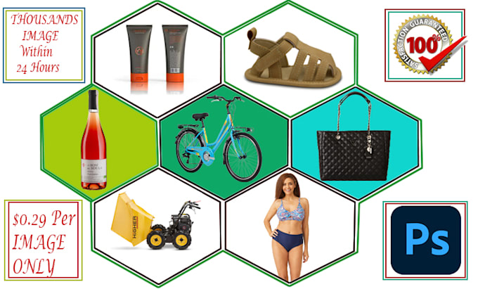 do clipping path, remove background with crop and resizing