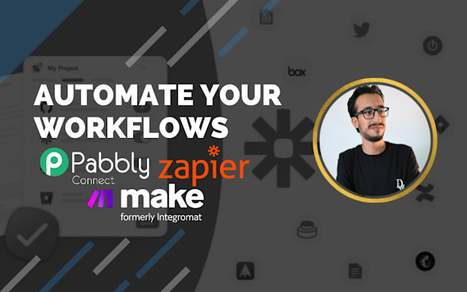 fix or create an automation on zapier, pabbly or make com
