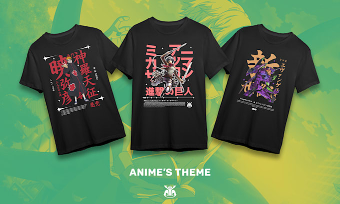 create anime designs for your clothing brand