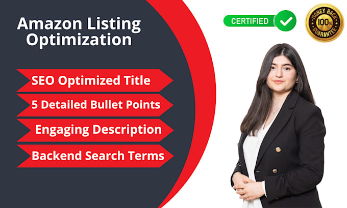 write amazon product listing with SEO amazon listing optimization
