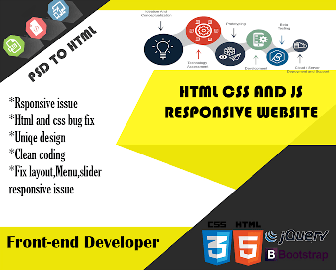Create a website using html css and bootstrap by Harisahmed426 | Fiverr