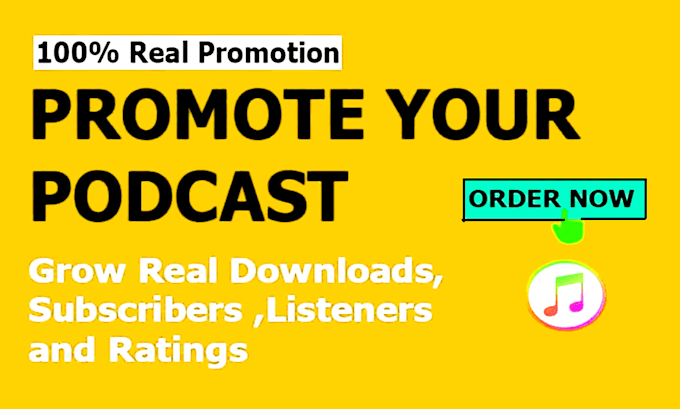 do promote your podcast to grow real ratings