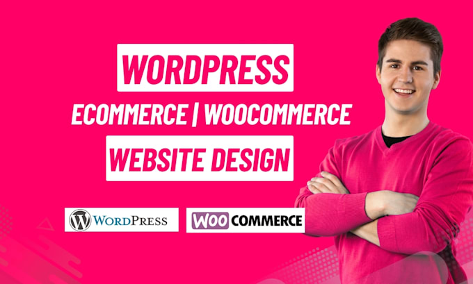 create a responsive ecommerce website, online store using woocommerce
