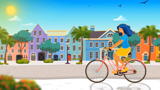 create cute and exciting 2d animation video for children