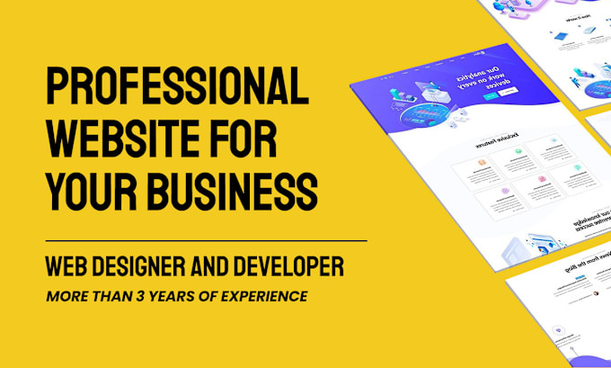 Create responsive websites in html css react front end by Photo_mafia ...
