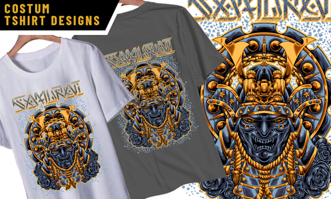 make costum t shirt illustration