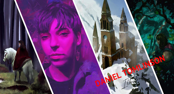 digital paint, illustration and design no ai