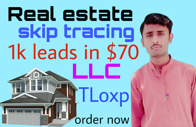 do real estate llc skip tracing