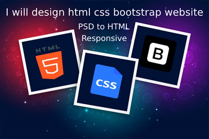 Design html css bootstrap website by Abdul_khaleq | Fiverr
