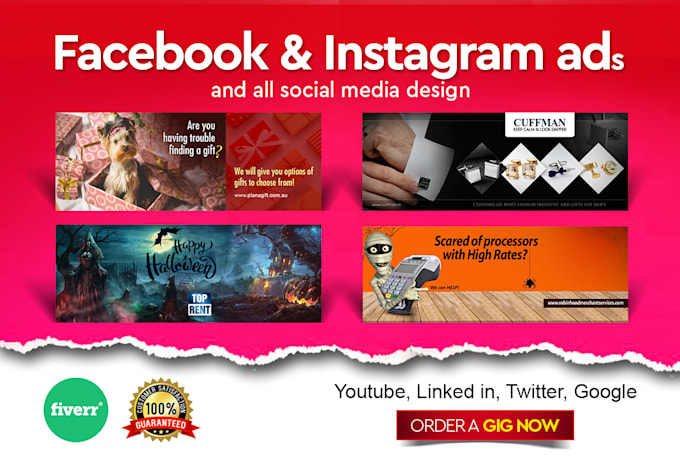 create facebook, instagram cover banner design