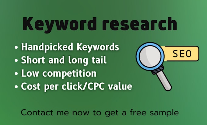 do SEO keyword research for you