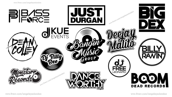 Design dj music producer studio record label or modern logo by ...