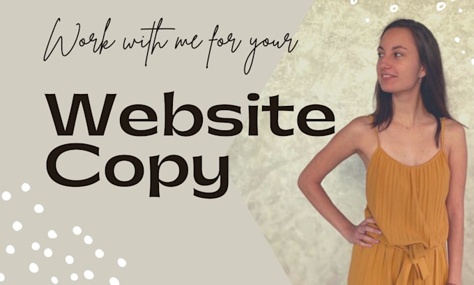 write engaging website copy