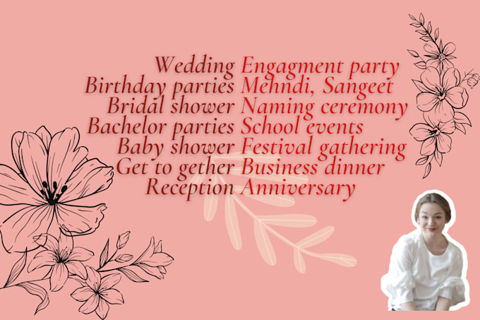be your innovative event planner for any event