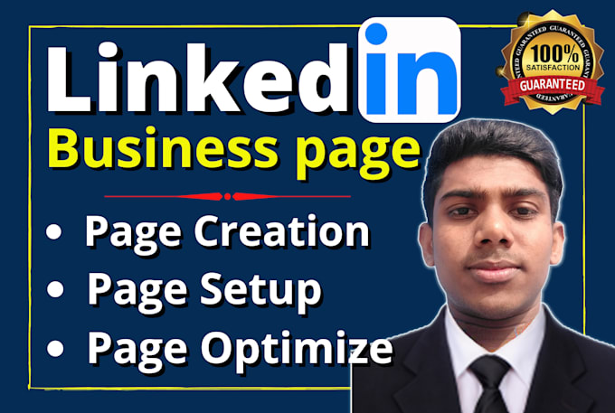 Create and optimize professional linkedin business page by Apollo1010 ...