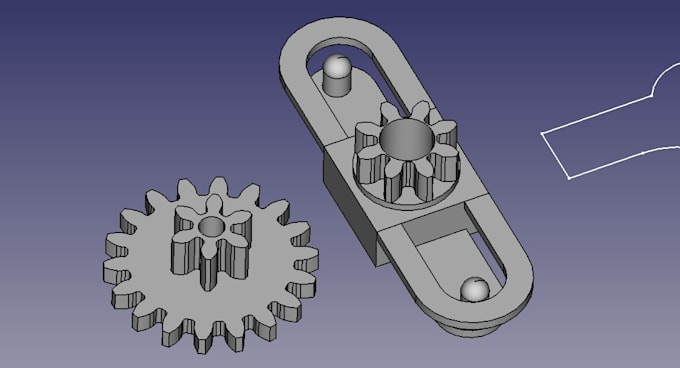 design parts using freecad, for repairs, prototypes, etc