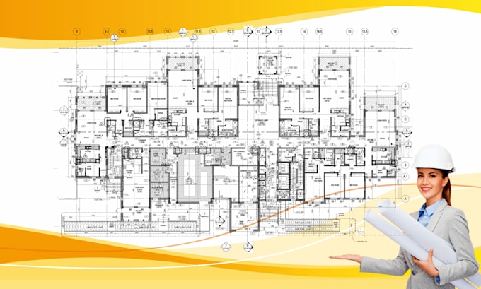 do building floor plans drawing , section, elevations