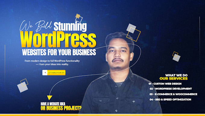 do web design and build complete wordpress website