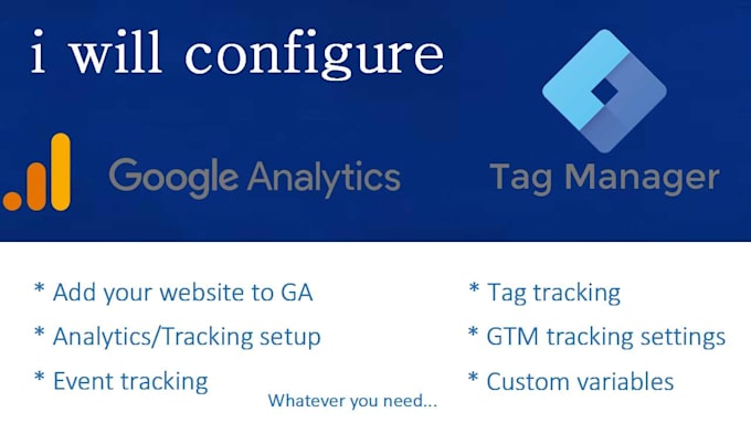 configure google analytics and tag manager