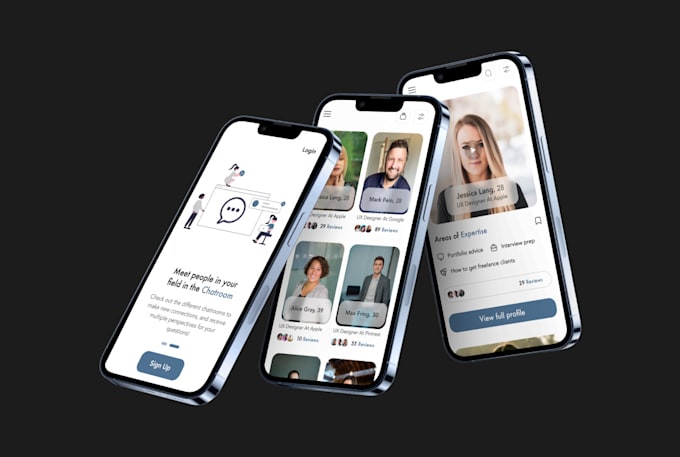 Design modern mobile apps that are both user friendly and aesthetically